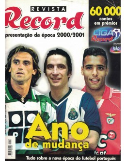 Revista Record - Apresentação da Época 2000/2001