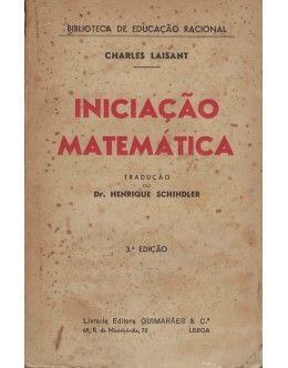 Iniciação Matemática | de Charles Laisant