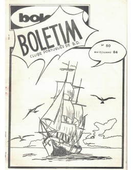 Fanzine Boletim Clube Português de B. D. - N.º 50 - Maio/Junho de 1984