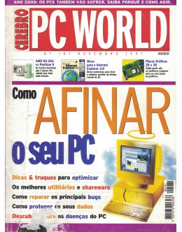 PC World / Cérebro - N.º 181 - Novembro de 1997