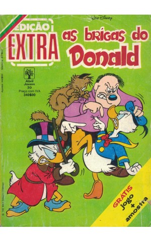 Edição Extra - N.º 30 - As Brigas do Donald