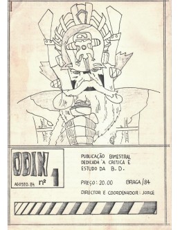 Fanzine Odin - N.º 1 - Agosto de 1984