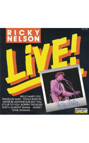 Ricky Nelson | Live! [CD]