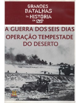 Grandes Batalhas da História em DVD: A Guerra dos Seis Dias / Operação Tempestade do Deserto [DVD]