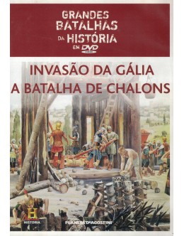 Grandes Batalhas da História em DVD: Invasão da Gália / A Batalha de Chalons [DVD]
