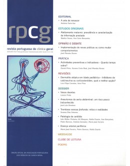 RPCG - Revista Portuguesa de Clínica Geral - Vol. 26 - N.º 5 - Setembro/Outubro 2010