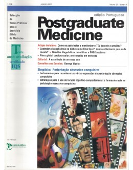 Postgraduate Medicine - Volume 27 - Número 1