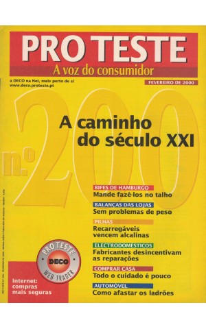 ProTeste - N.º 200 - Fevereiro 2000
