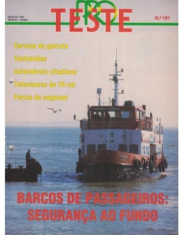 ProTeste - N.º 181 - Maio 1998