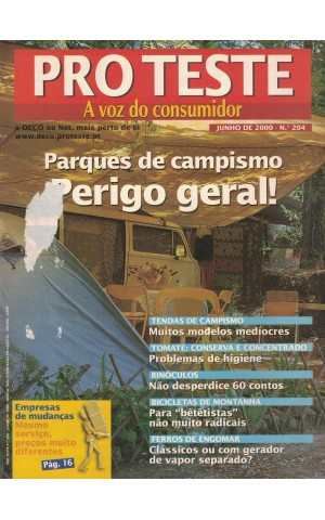 ProTeste - N.º 204 - Junho 2000