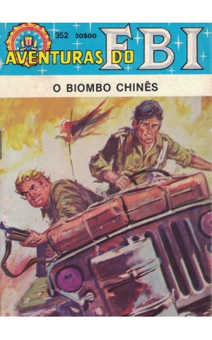 Aventuras do FBI - N.º 352 - O Biombo Chinês