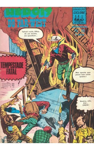 Ciclone - II Série - N.º 18 - Heróis do Far-West: Tempestade Fatal