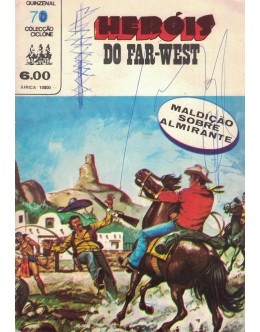 Ciclone - II Série - N.º 70 - Heróis do Far-West: Maldição Sobre Almirante