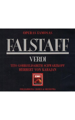 Verdi, Tito Gobbi, Elisabeth Schwarzkopf, Herbert Von Karajan | Falstaff [2CD]