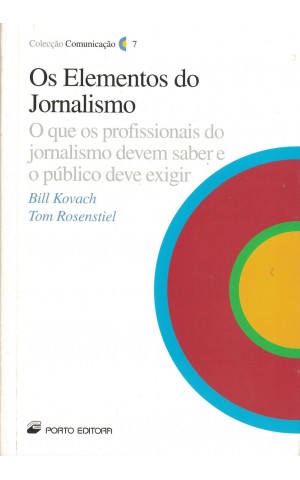 Os Elementos do Jornalismo | de Bill Kovach e Tom Rosenstiel