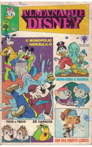 Almanaque Disney - Ano IX - N.º 92