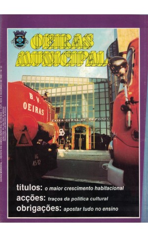 Oeiras Municipal - N.º 22 - Outubro/Novembro/Dezembro 1988