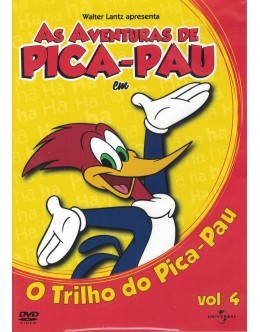 As Aventuras de Pica-Pau - Vol. 4: O trilho do Pica-Pau [DVD]