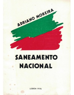 Saneamento Nacional | de Adriano Moreira