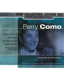 Perry Como | They Say It's Wonderful [CD]