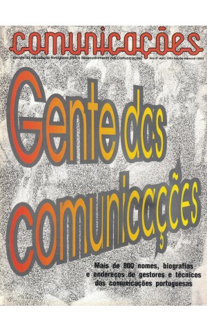 Comunicações - N.º 8 - Edição Especial - Agosto 1993