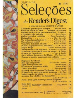 Seleções do Reader's Digest - Tomo XI - N.º 65 - Junho de 1947