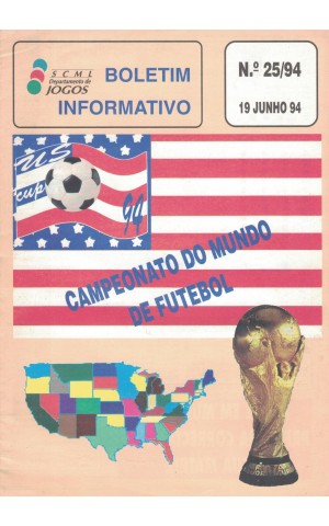 SCML - Departamento de Jogos - Boletim Informativo - N.º 25/94 - 19 de Junho de 1994
