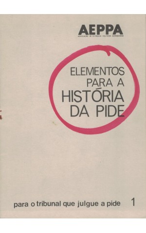 Elementos para a História da PIDE