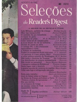 Seleções do Reader's Digest - Tomo XII - N.º 67 - Agosto de 1947