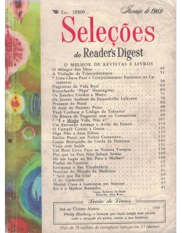 Seleções do Reader's Digest - Tomo LIV - N.º 323 - Janeiro de 1969