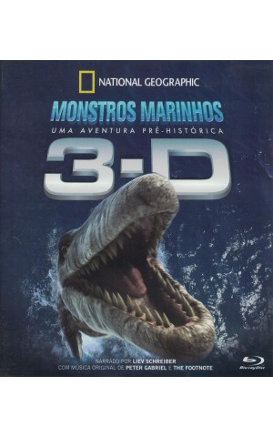 Monstros Marinhos: Uma Aventura Pré-Histórica 3D [Blu-Ray]