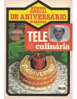 Tele Culinária e Doçaria - Número Especial de Aniversário - 19-10-1977