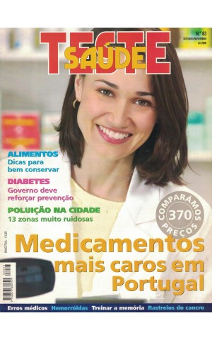 Teste Saúde - N.º 63 - Outubro/Novembro 2006