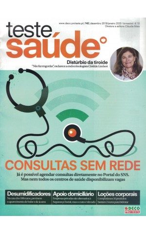 Teste Saúde - N.º 142 - Dezembro 2019/Janeiro 2020