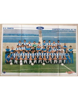 Poster Gigante: F.C. Porto Campeão Nacional 89/90