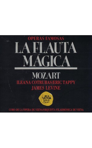 Mozart / Ileana Cotrubas / Eric Tappy / James Levine | La Flauta Mágica [3CD]