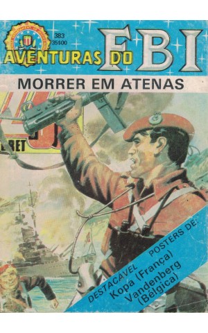 Aventuras do FBI - N.º 383 - Morrer em Atenas