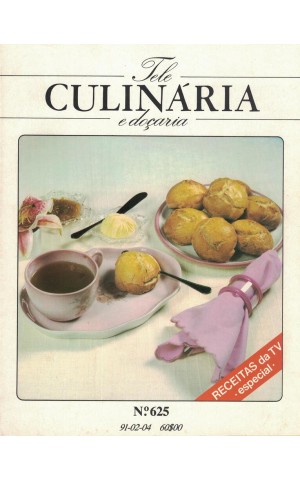 Tele Culinária e Doçaria - N.º 625 - 4 de Fevereiro de 1991