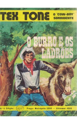 Tex Tone - N.º 6 - O Burro e os Ladrões