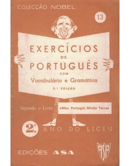 Exercícios de Português com Vocabulário e Gramática - 2.º Ano do Liceu