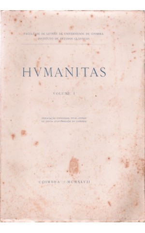 Humanitas - Volume I 