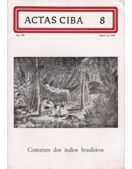 Actas Ciba - Ano XIII - N.º 8 - Agosto de 1946