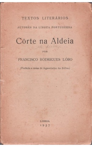 Côrte na Aldeia | de Francisco Rodrigues Lobo