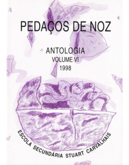 Pedaços de Noz - Volume VI - Antologia 1998 | de Alunos da Escola Secundária Stuart Carvalhais