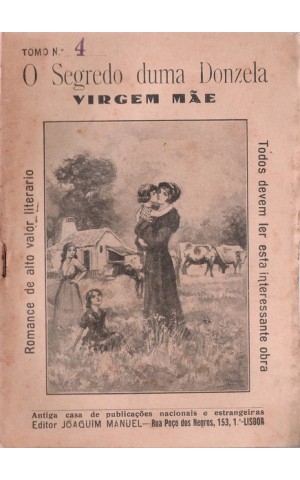O Segredo duma Donzela - Virgem Mãe N.º 4 | de Carolina Invernizio