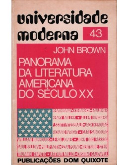 Panorama da Literatura Americana do Século XX | de John Brown