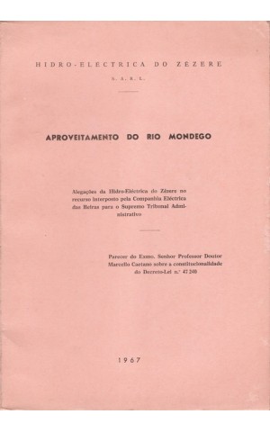 Aproveitamento do Rio Mondego