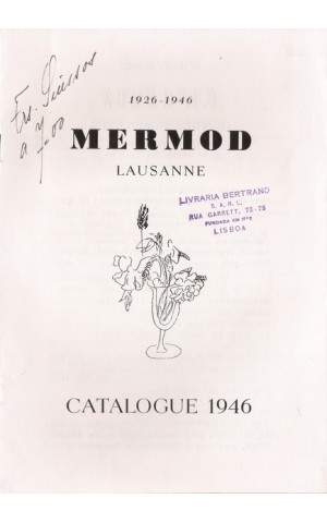 Mermod Lausanne Catalogue 1946