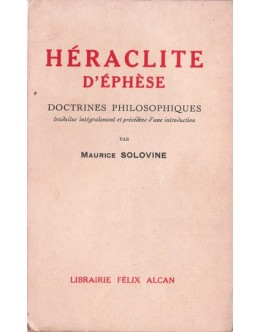 Héraclite D'Éphèse | de Maurice Solovine