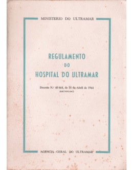 Regulamento do Hospital do Ultramar